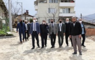 Bursa İnegöl'de kırsal mahalleler konfora kavuşuyor