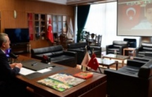 Kahramanmaraş: Başkan Güngör çocuklarla çevrimiçi görüştü