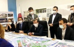 Bursa: Gürsu’nun simgesi olacak yeni kent meydanı oluşuyor