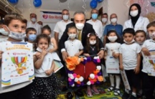 Bursa: Ana Kucağı’nın minikleri karnelerine kavuştu