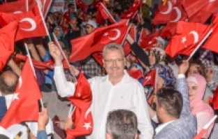 Karacabey: Başkan Özkan'dan 15 Temmuz mesajı