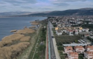 İznik sahil yolunda konforlu ulaşım