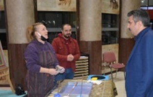 Başkan Yılmaz'dan YIL-MEK workshop etkinliğine ziyaret