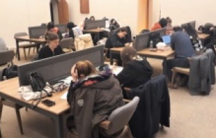 Bursa'da tarihi hamam kütüphane oldu