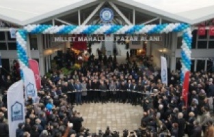 Yıldırım'da millet giyim pazarı hizmete açıldı