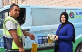 Yıldırımlı kadınlardan atık dönüşümüne destek