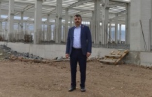 Yıldırım Lojistik Merkezi’nde yol yarılandı