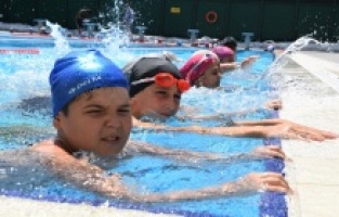 Çocuklar yaz tatilini Osmangazi’de değerlendiriyor