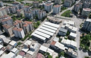 Bağlaraltı Pazar Alanı’nda son rötuşlar