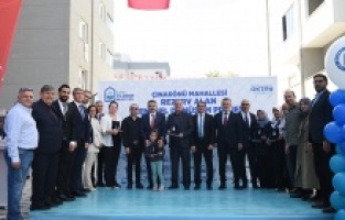 Çınarönü’nde anahtarlar teslim edildi