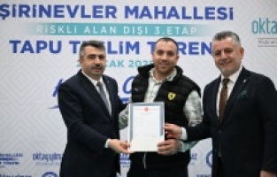 Yıldırım’da tapu sevinci