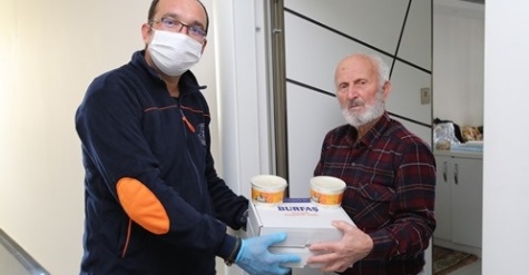 Her gün 2.500 kişiye 2 öğün