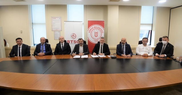 Gürsu Belediyesi ve BTSO gençler için iş birliğinde