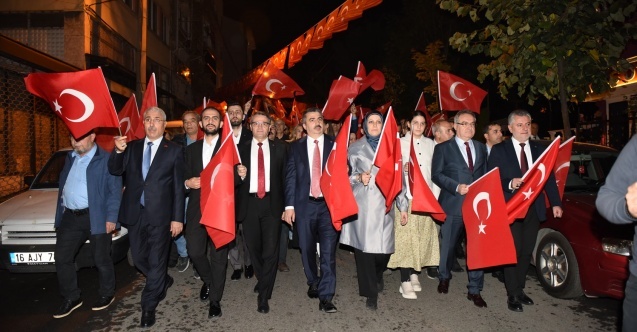 29 Ekim Yıldırım’da coşkuyla kutlandı