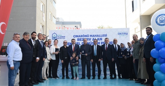 Çınarönü’nde anahtarlar teslim edildi